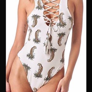 🐆 Montce NWT Cheetah One Piece Suit 🐆